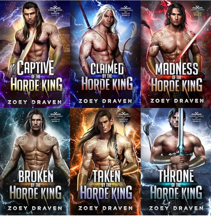 Book Rec & Review- The Horde Kings of Dakkar by Zoey Draven (Books 1-6)